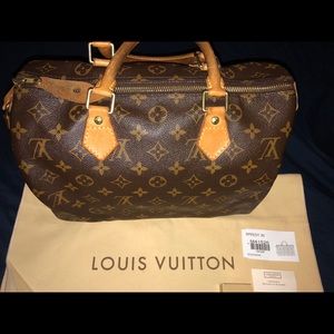 Authentic Louis Vuitton Speedy 30